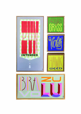 Melanie M. Rodgers: Typographic Paintings!
