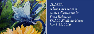 Exhibit: Brand-new series by Steph Holmes, "Closer"