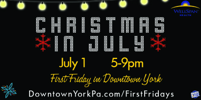 First Friday July: Christmas In July