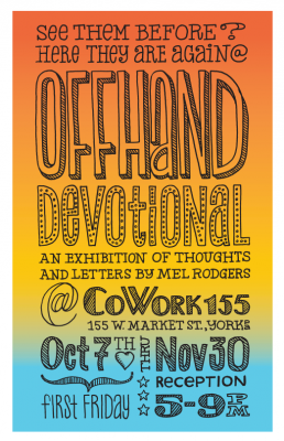 Opening Reception: Offhand Devotional