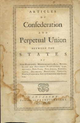 Articles of Confederation Day