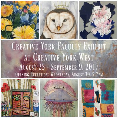 Gallery 1 - Creative York Faculty Exhibit at Creative York West