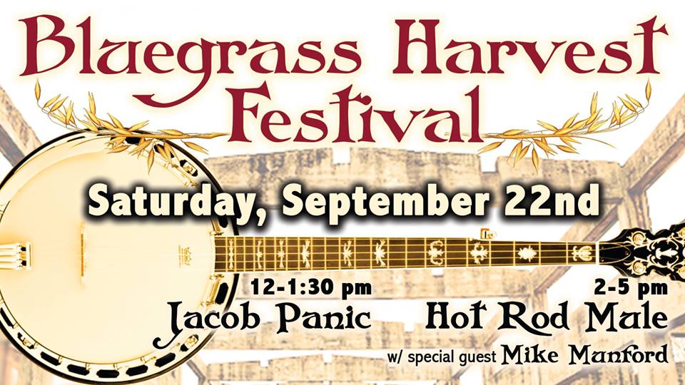 Bluegrass Harvest Festival, Ruins Park at Ruins Park , Glen Rock PA, Music
