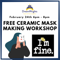 Free Ceramic Mask Making Workshop