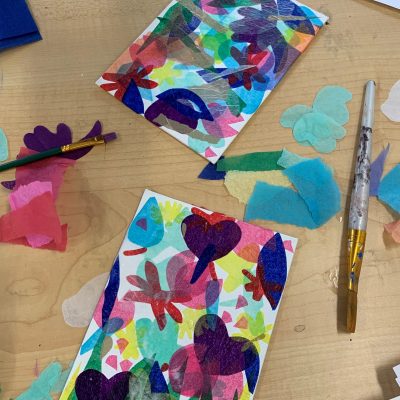 Arts Together: Spring Collage Class for Mother's Day