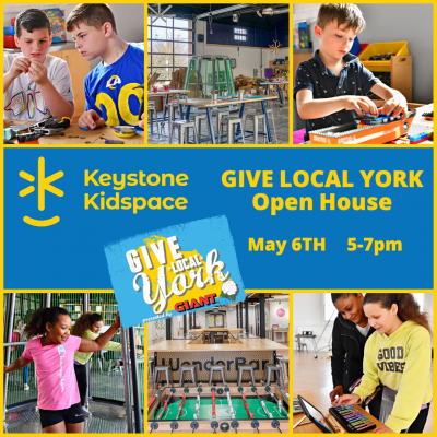 Keystone Kidspace Give Local York Open House