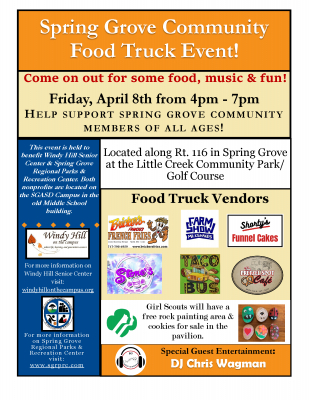 Spring Grove Community Food Truck Event