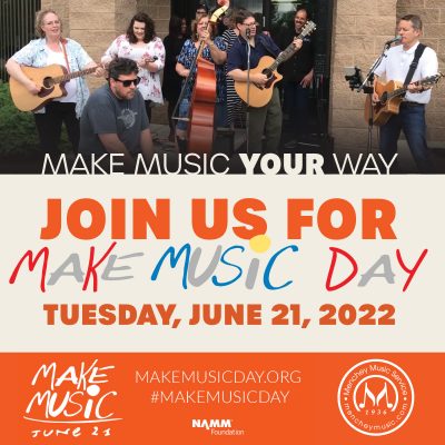 Make Music Day 2022 at Menchey Music Service