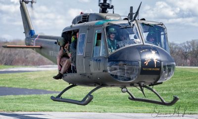 Restored Huey Helicopter to land in Newberry Commons