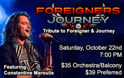 Foreigners Journey – Tribute to Foreigner and Journey