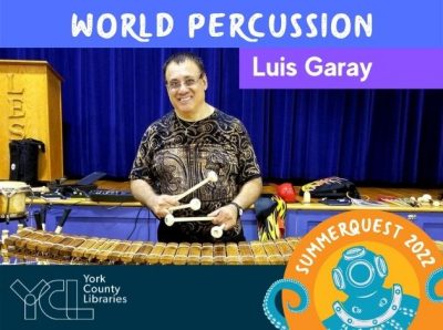 Luis Garay World Percussion | Martin Library | Live Stream