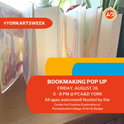 Sketchbook/Book Making Pop-Up at PCA&D York