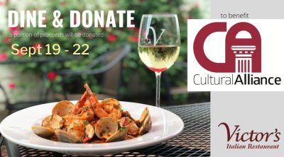Dine & Donate to Benefit York Cultural Alliance
