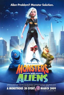 CapFilm: First Friday Free Family Film - Monsters vs. Aliens