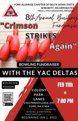 Crimson Strikes Again - Bowling fundraiser