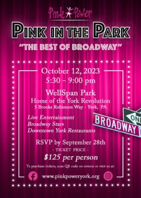 Pink in the Park Best of Broadway