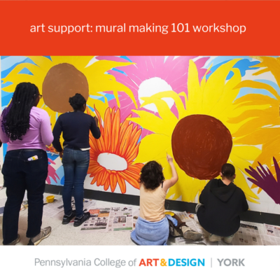 Art Support: Mural Making 101 Workshop at PCA&D York