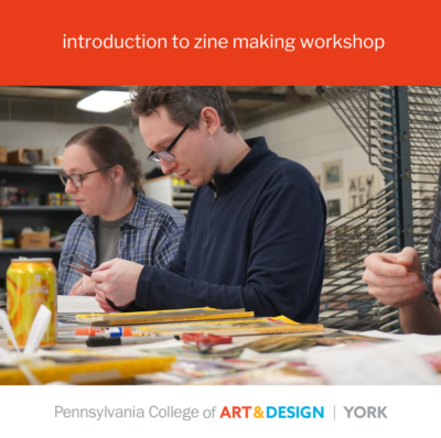 Introduction to Zine Making Workshop at PCA&D York