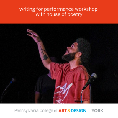 Writing for Performance Workshop with House of Poetry at PCA&D York