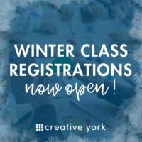 Winter Classes at Creative York
