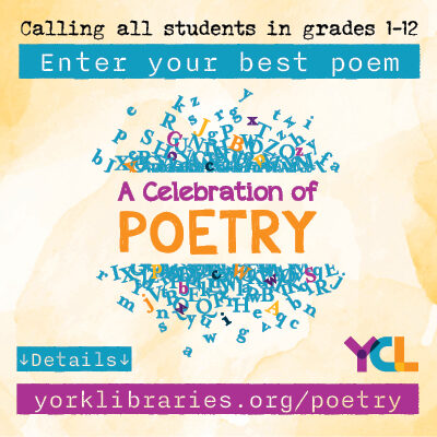 York County Libraries "A Celebration of Poetry" Contest