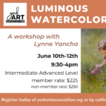 Luminous Watercolor Workshop with Lynne Yancha