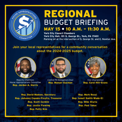 Central Pennsylvania Community Budget Briefing